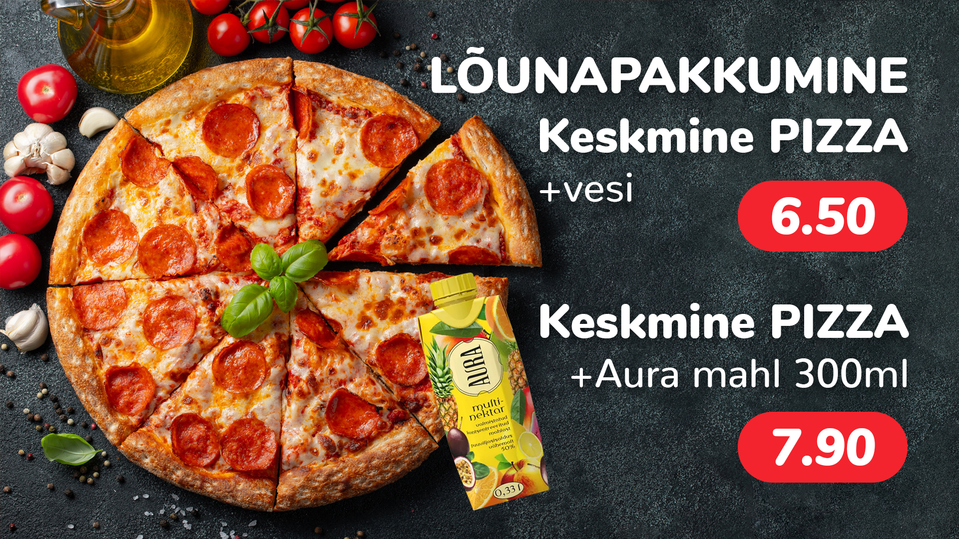 lõunapakkumine tartus